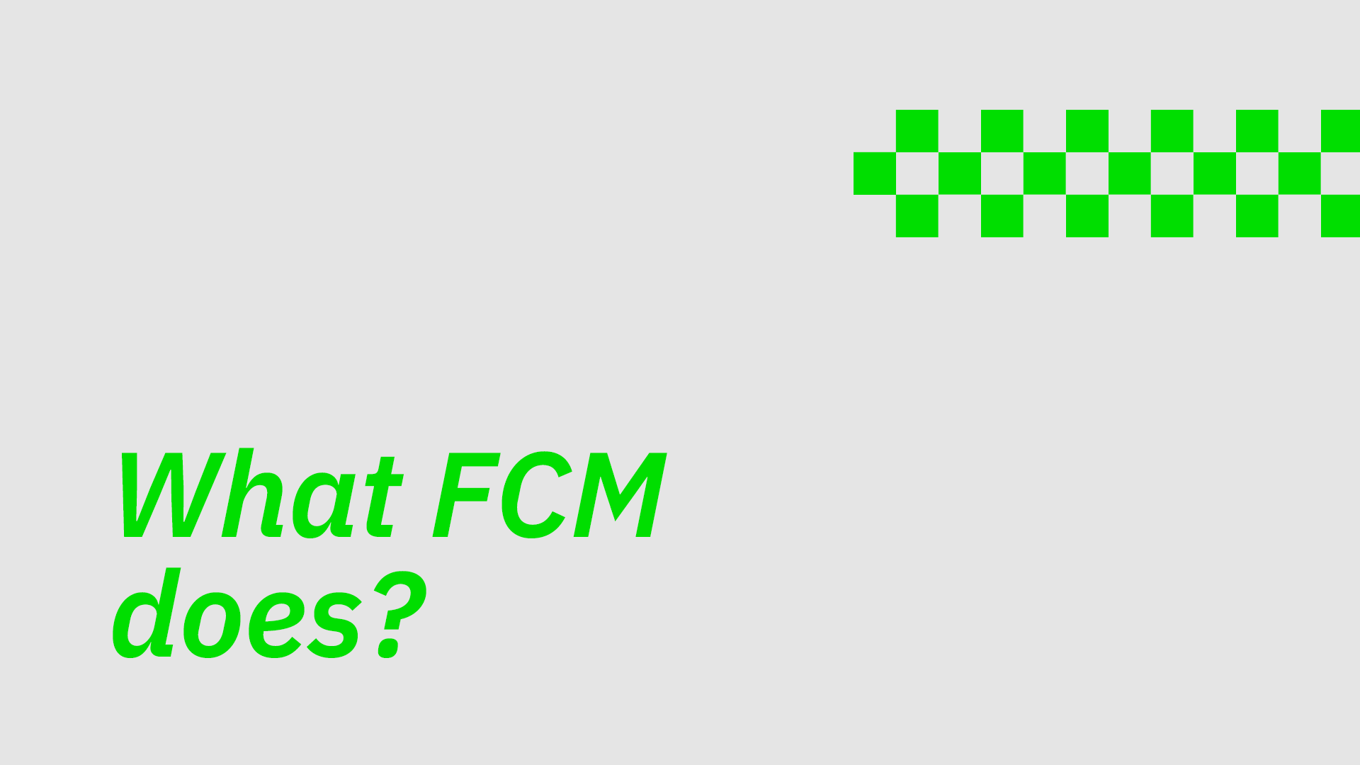 what does fcm travel stand for
